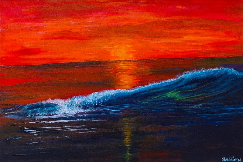 שני שטלריד | Shani Shtalryd, Acrilyc on canvas, 40 by 60 cm