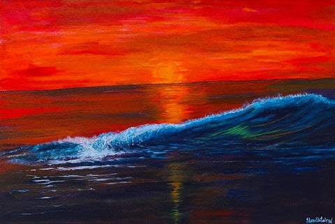 שני שטלריד | Shani Shtalryd, Acrilyc on canvas, 40 by 60 cm