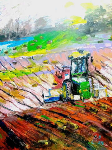 מאיר גליק |  Meir Glick, Acrylic on canvas, 80 by 60 cm