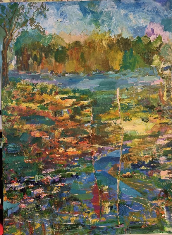 ילנה מקונוביטסקי |  Elena Makonovitsky, Acrylic on canvas, 80 by 60 cm