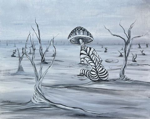 שני שטלריד | Shani Shtalryd, Acrilyc on canvas, 40 by 50 cm