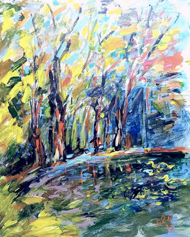 מאיר גליק |  Meir Glick, Acrylic on canvas, 80 by 60 cm