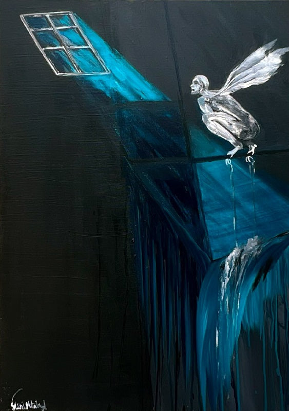 שני שטלריד | Shani Shtalryd, Acrilyc on canvas, 70 by 50 cm