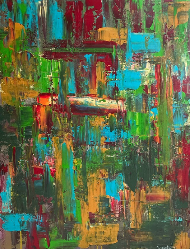 שני שטלריד | Shani Shtalryd, Acrilyc on canvas, 80 by 60 cm