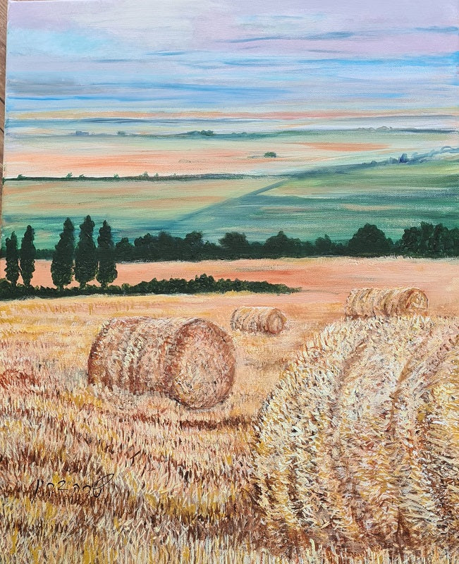 שרה ברין | Sarah Brin, Acrylic on canvas, 50 by 40 cm