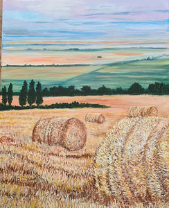 שרה ברין | Sarah Brin, Acrylic on canvas, 50 by 40 cm