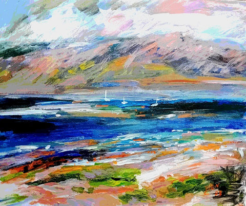 מאיר גליק |  Meir Glick, Acrylic on canvas, 50 by 60 cm