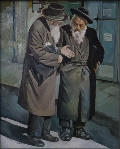 בלה מריאין  | Bella Meriin, Oil on canvas, 100 by 80 cm