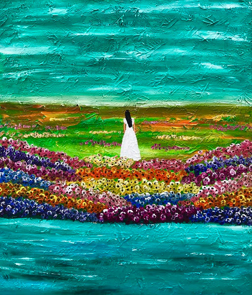 Orit Simchoni - Acrylic  on canvas,  80 by 70 cm