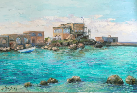אולגה קושניר | Olga Kushnir, Oil on canvas, 40 by 60 cm