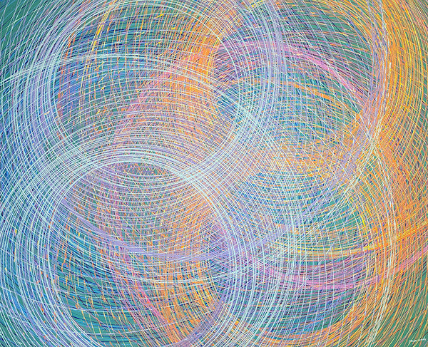 אדוארד אלמשי | Eduard Almashe, Supercreel on canvas, 120 by 150 cm