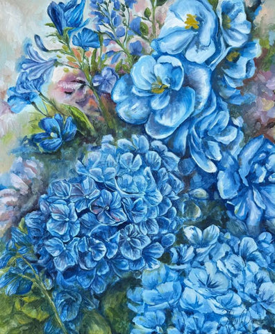 אליסה צ׳רקון דרוקמן  | Alisa Cherkun Drukman,  Oil on canvas, 60 by 50 cm