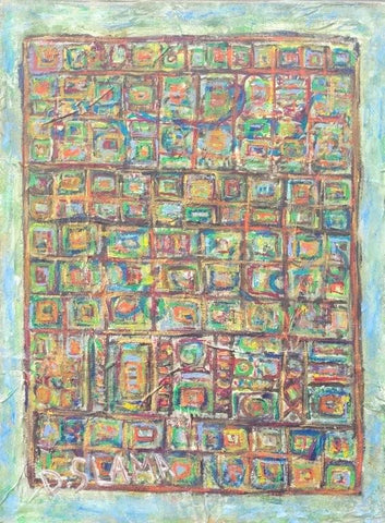 דנה סלמה | Slama Dana, Oil on canvas, 80 by 60 cm