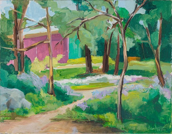 Rachelle Goldreich, oil on canvas, 35 by 45 cm