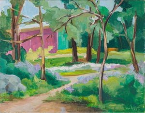 Rachelle Goldreich, oil on canvas, 35 by 45 cm