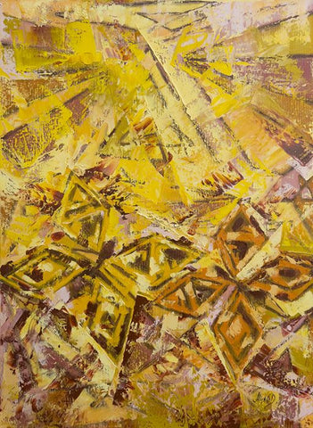 אליסה צ׳רקון דרוקמן  | Alisa Cherkun Drukman, Oil on canvas, 70 by 49.5 cm