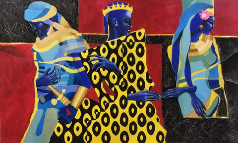 אודליה ווליבוביץ | Odelia Volyvovitch, Acrylic on canvas, 130 by 80 cm