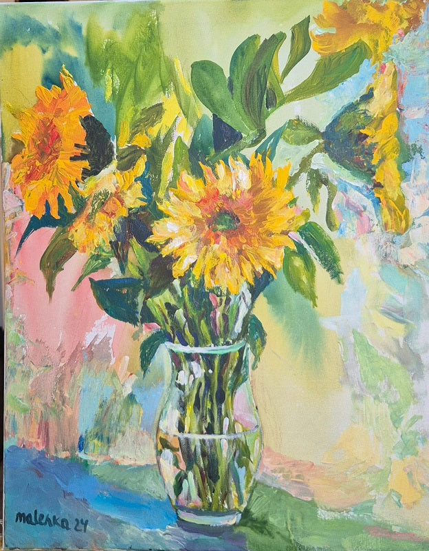 ילנה מקונוביטסקי |  Elena Makonovitsky, Acrylic on canvas 40 by 30 cm