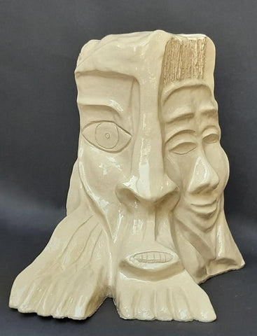 דוד גומא | David Gome, clay sculpture, Height 29 cm