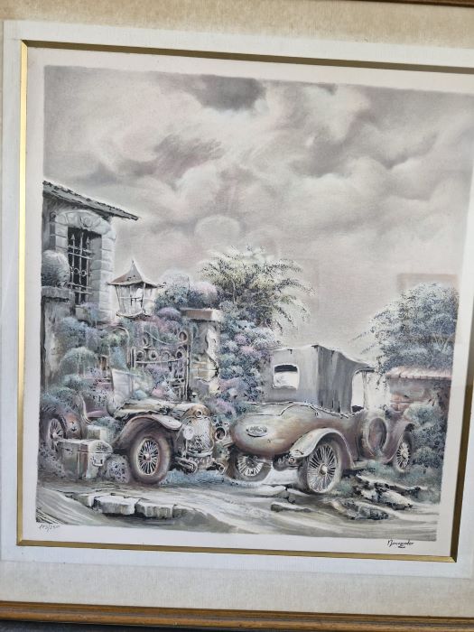 , נובוגרודר,  ליטוגרפיה, חתום ממוספר וממוסגר, 57 על 52 ס"מ, עם מסגרת: 78 על 72 ס"מ