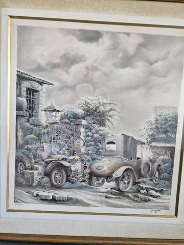 , נובוגרודר,  ליטוגרפיה, חתום ממוספר וממוסגר, 57 על 52 ס"מ, עם מסגרת: 78 על 72 ס"מ