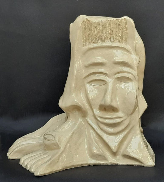 דוד גומא | David Gome, clay sculpture, Height 29 cm