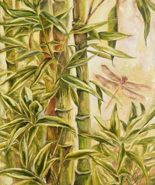 אליסה צ׳רקון דרוקמן  | Alisa Cherkun Drukman,  Oil on canvas, 60 by 50 cm