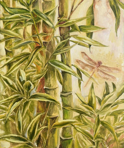 אליסה צ׳רקון דרוקמן  | Alisa Cherkun Drukman,  Oil on canvas, 60 by 50 cm