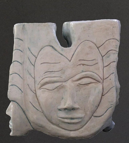 דוד גומא | David Gome, clay sculpture, Height 27 cm