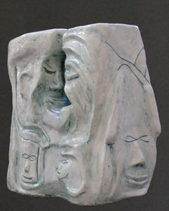 דוד גומא | David Gome, clay sculpture, Height 27 cm