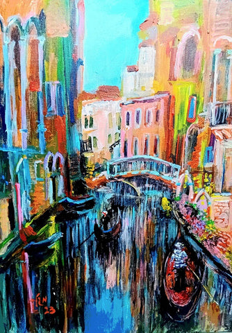 מאיר גליק |  Meir Glick, Acrylic on canvas, 80 by 60 cm