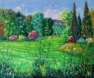 Michael Le Lann, oil on canvas, 50 by 60 cm