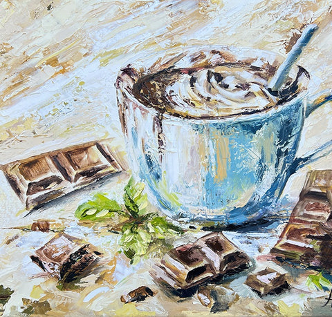 אליסה צ׳רקון דרוקמן  | Alisa Cherkun Drukman, Oil on canvas, 50 by 60 cm