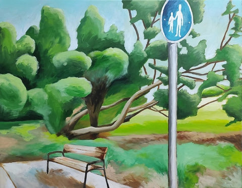 ערן רובינפלד | Eran Rubinfeld, Acrylic  on canvas,  70 by 90 cm