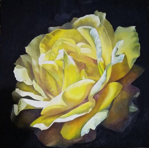 בלה מריאין  | Bella Meriin, Oil on canvas, 100 by 100 cm