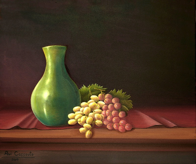 אבי קסוטו | Avi Cassouto, Oil on canvas, 60 by 70 cm