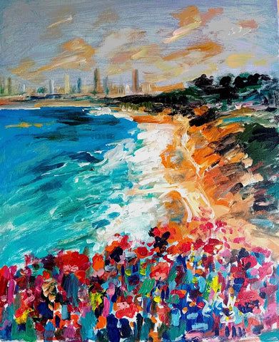 מאיר גליק |  Meir Glick, Acrylic on canvas, 60 by 50 cm