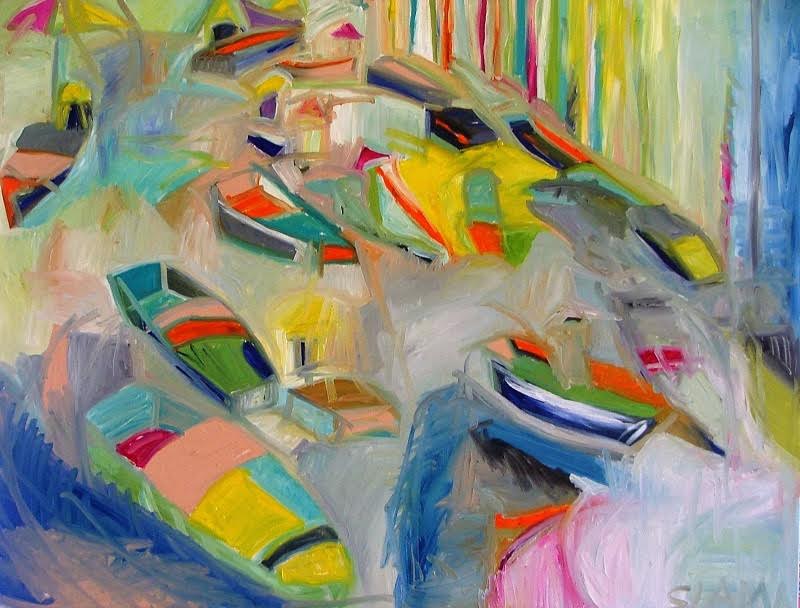 שמוליק סלמה | Slama shmuel, Oil on canvas, 100 by 120 cm