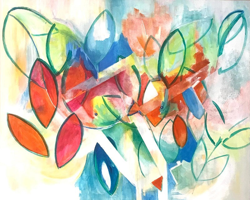 ענת תרשיש גונן | Anat Tarshish Gonen - Acrilyc on canvas, 100 by 120