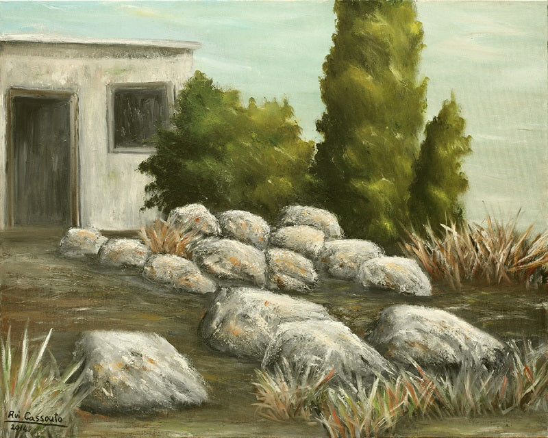אבי קסוטו | Avi Cassouto, Oil on canvas, 80 by 100 cm