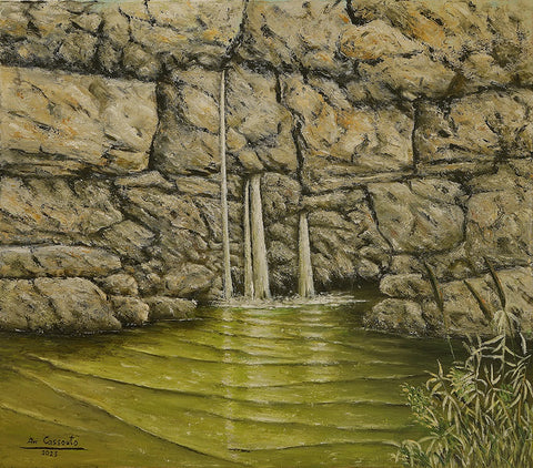 אבי קסוטו | Avi Cassouto, Oil on canvas, 80 by 90 cm