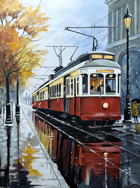 ראובן אזולאי | Reuven Azulay, Acrylic  on canvas, 80 by 60 cm