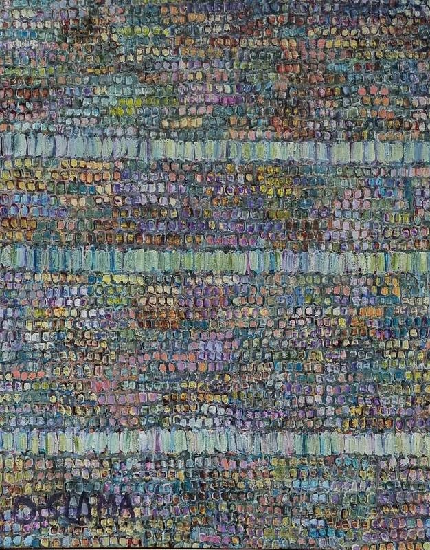 דנה סלמה | Slama Dana, Oil on canvas, 100 by 80 cm