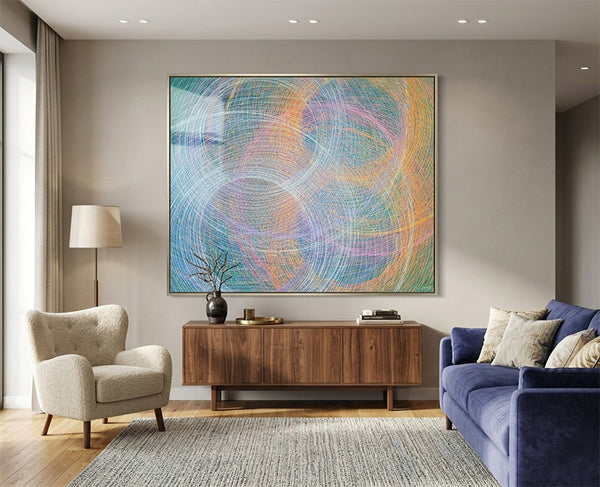אדוארד אלמשי | Eduard Almashe, Supercreel on canvas, 120 by 150 cm