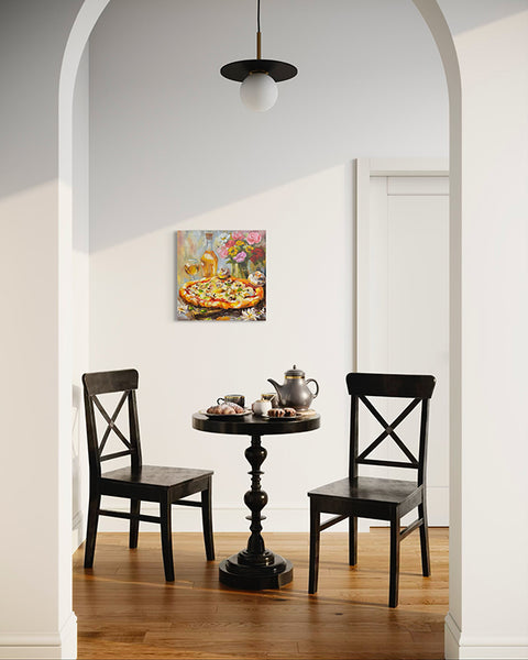 אליסה צ׳רקון דרוקמן  | Alisa Cherkun Drukman,  Oil on canvas, 50 by 50 cm