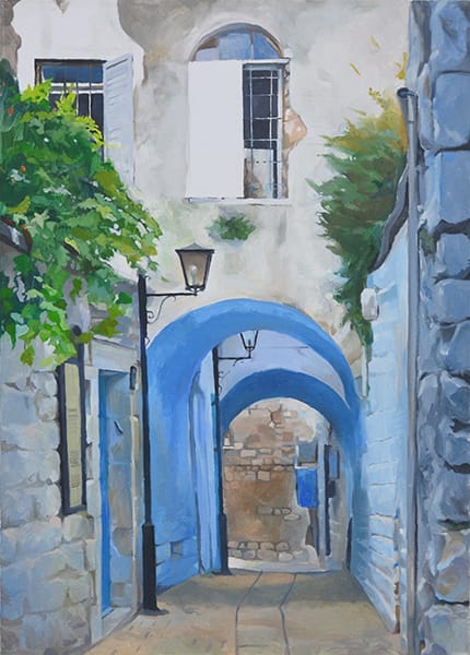 Bella Meriin , Oil on canvas, 70 by 50 cm