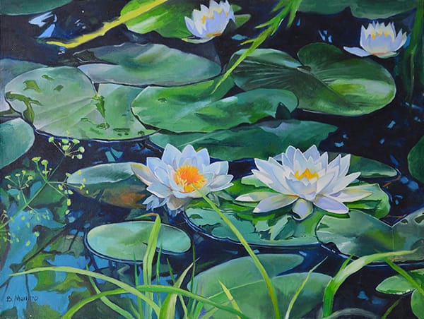 Bella Meriin , Oil on canvas, 60 by 80 cm