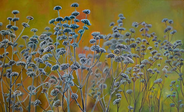 Bella Meriin , Oil on canvas, 56 by 92 cm