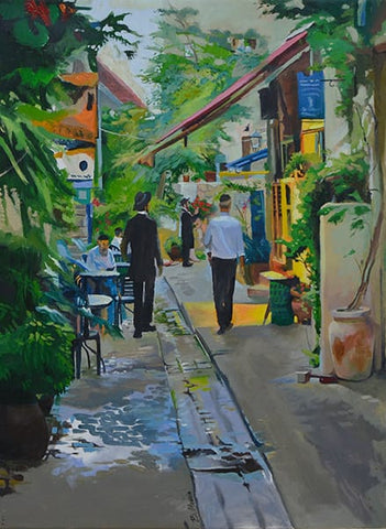 Bella Meriin , Oil on canvas, 70 by 50 cm