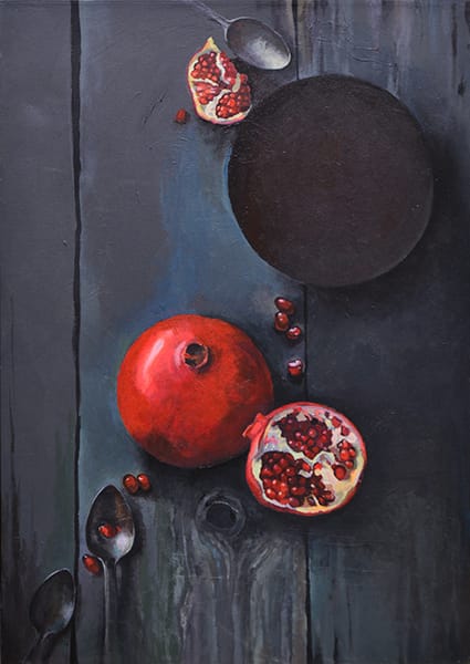 Bella Meriin , Acrylic on canvas, 70 by 50 cm